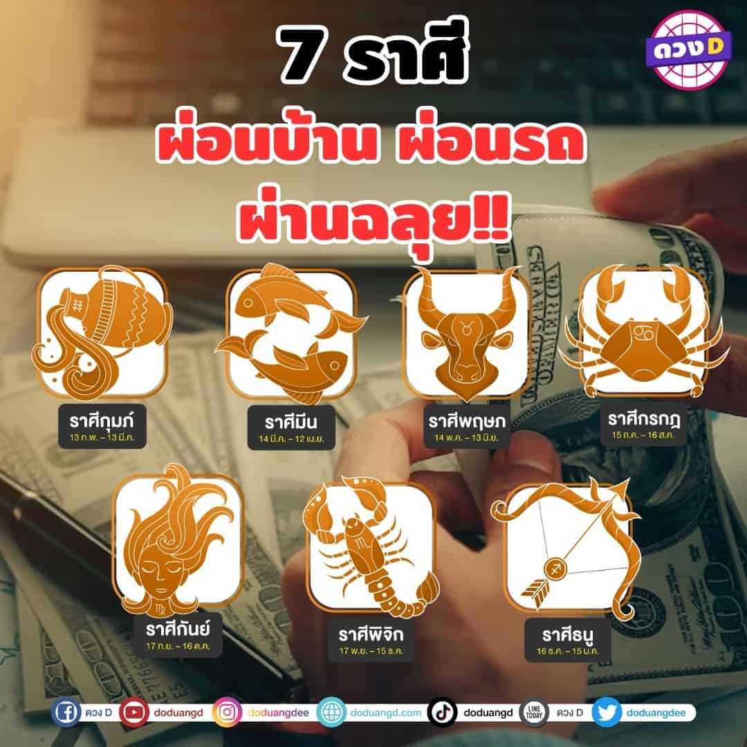 ดวงผ่อนบ้าน-ผ่อนรถ-ผ่านฉลุย-7-ราศี