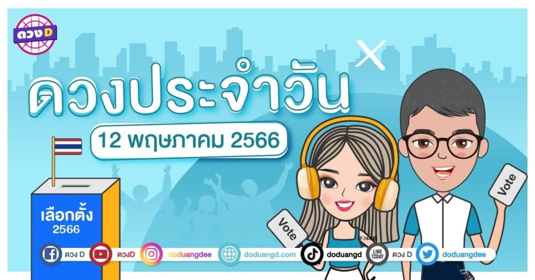 ดวงรายวัน ดวงวันศุกร์ที่ 12 พฤษภาคม 2566