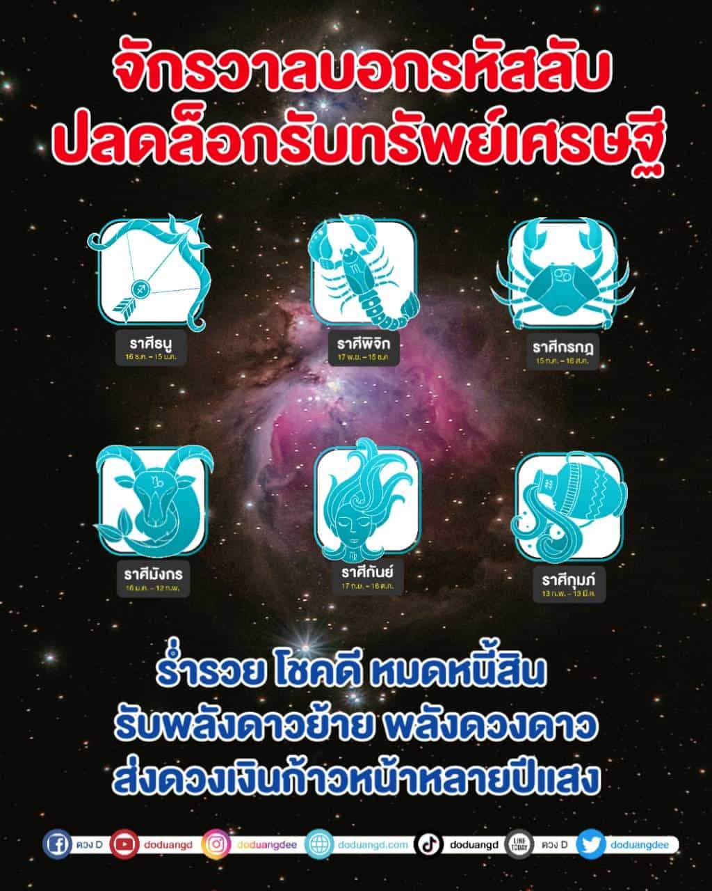 พลังจักรวาล ปลดล็อก ไขความรวย