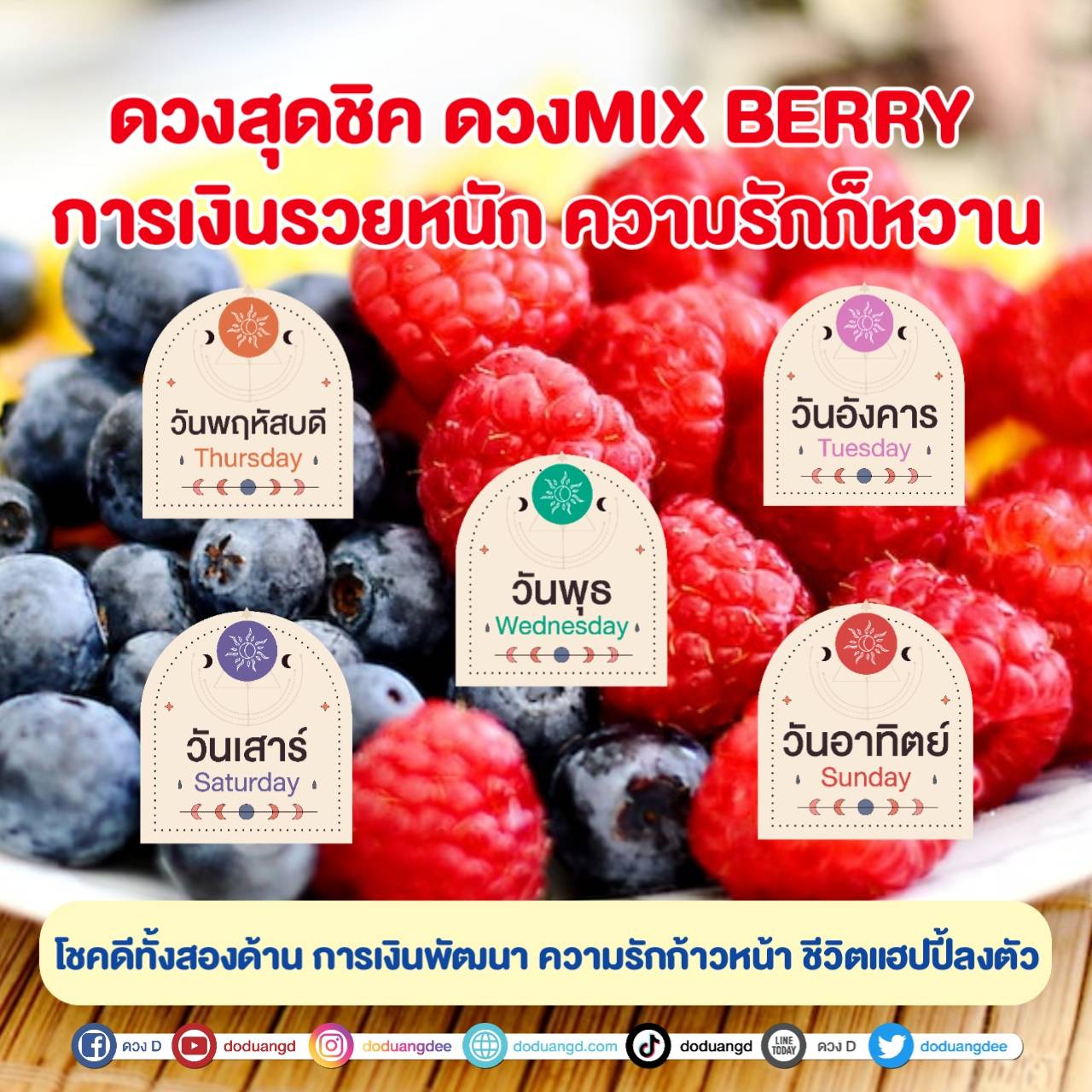 รวยสุดฤทธิ์ ดวงสุดชิค Mix Berry