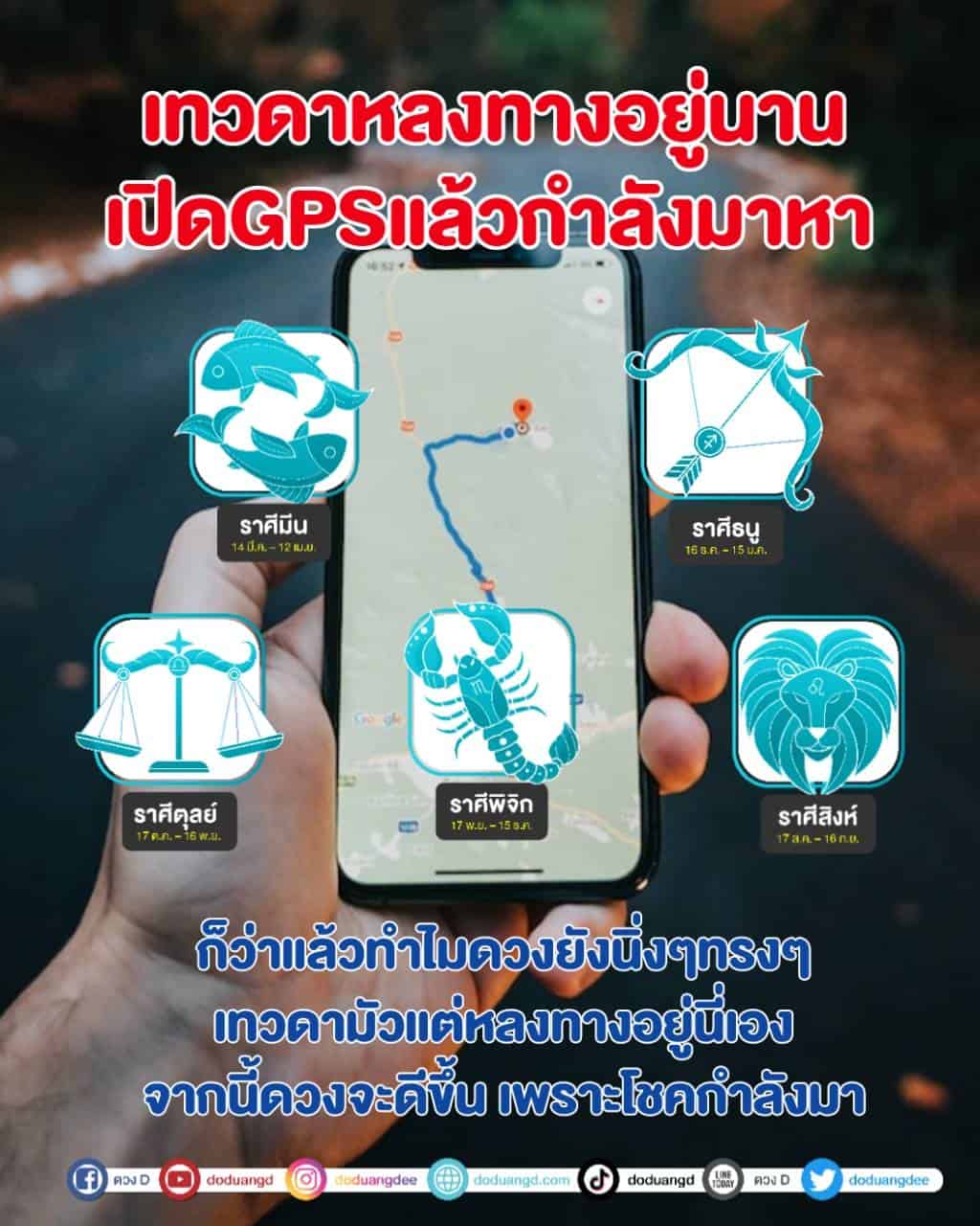 เปิด GPS นำทางเทวดา กำลังมาให้โชค