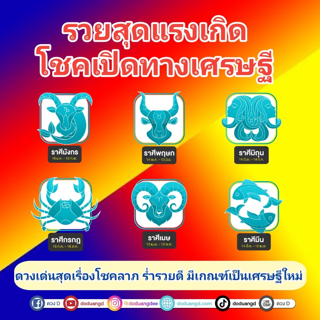 รวยสุดแรง โชคเปิดทาง เศรษฐีใหม่