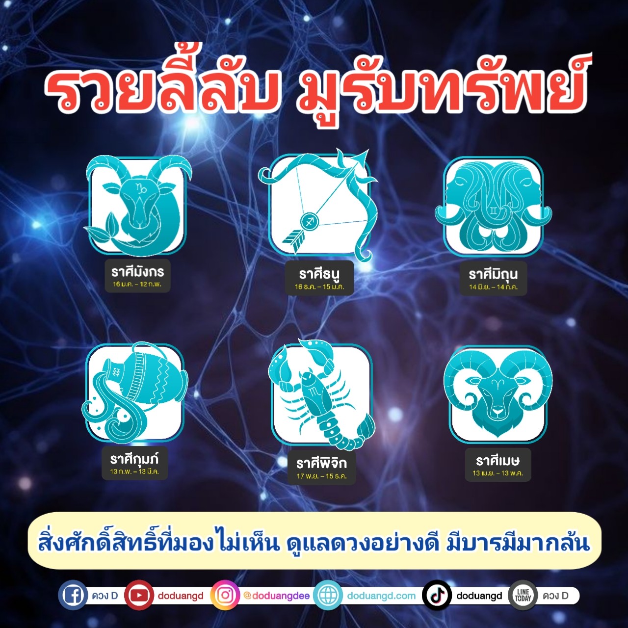 สิ่งศักดิ์สิทธิ์มีจริง จ้องให้รวย ประทานเงิน 