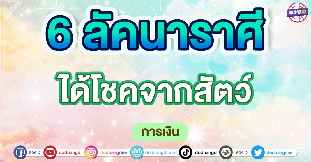 ได้โชคจากสัตว์