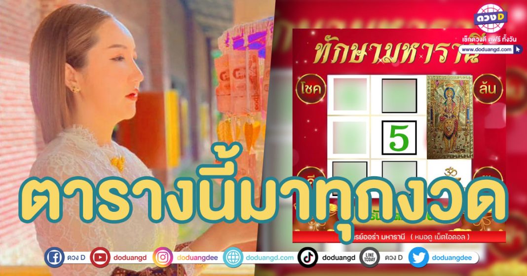 ตารางทักษามหารานี