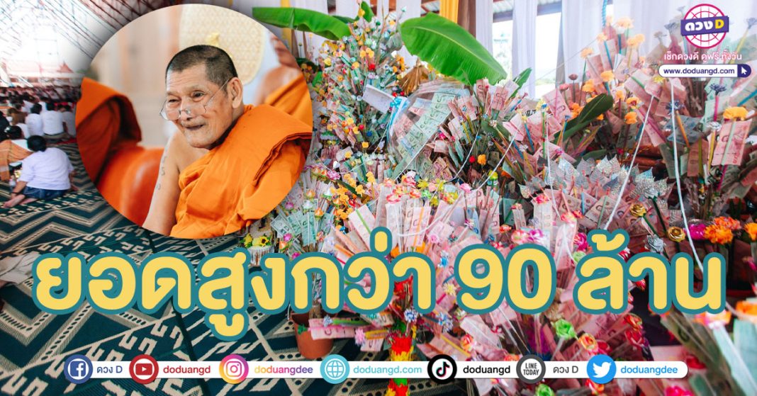 เลขกฐิน หลวงปู่ศิลา วัดพระธาตุหมื่นหิน