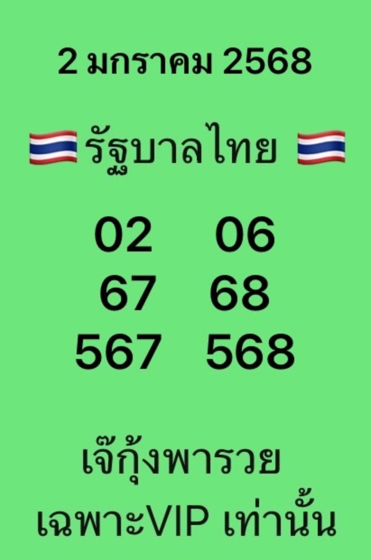 รวมเลขเจ๊กุ้ง พารวย ล่าสุด แนวทาง หวยออกปีใหม่ 2 มกราคา 2568