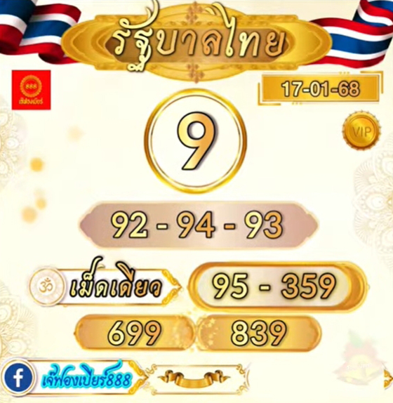 เลขทำมือล่าสุด เจ๊ฟองเบียร์ เลขเด็ด หวยวันครู 17 มกราคม 2568