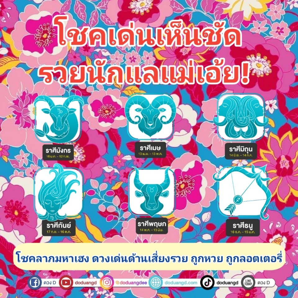 ดวงโชคลาภ กระจ่างใจ รับโชคใหญ่